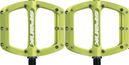 Paire de Pédales Plates Spank Spoon Reboot Vert