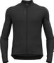 Odlo Full Zip Zeroweight Ceramiwarm Wielerjack Zwart