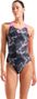 Arena Camo Badeanzug Schwarz/Rosa Damen