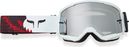 Fox Main Kairos Mirror Mask White/Red
