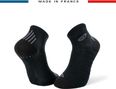 Paire de Chaussettes BV Sport Run Elite Noir / Gris