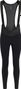 Culotte con tirantes Odlo Zeroweight Warm Negro
