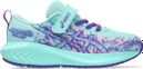 Asics Pre Noosa Tri 16 PS Running Shoes for Kids, Blue/Purple