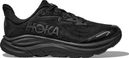 Hoka Clifton 10 zwarte hardloopschoenen voor kinderen
