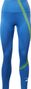 Collant Long Reebok Vector Workout Ready Bleu / Vert Femme
