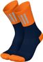 Incylence High-Viz V3 Running Socks Blue/Orange Fluo