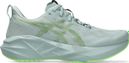 Asics Novablast 5 Running Shoes, Gray/Green, Men's