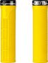 Paire de Grips Deity LockJaw 132 mm Jaune