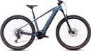 VTT Électrique Semi-Rigide Cube Reaction Hybrid Pro 600 Shimano Deore/Deore XT 12V 600 Wh 29'' Bleu Vert Smaragd 2025