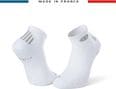 BV Sport Run Elite Socks White / Gray