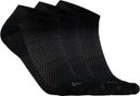 Chaussettes x3 Craft Core Dry Footies Noir Unisex