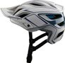 Casque VTT Troy Lee Designs A3 Mips Uno Pinstripe Gris Clair