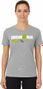 T-Shirt Manches Courtes Ironman 70.3 Luxembourg Gris Femme