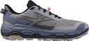 Mizuno Wave Mujin 11 Trail Running Shoes, Gray/Blue, Women's
