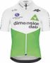 Maillot Manches Courtes Assos Dimension Data Blanc / Vert