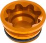HOPE V4 Small/E4 Bore Cap Orange