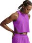 Camiseta sin mangas corta Nike AeroSwift morada para mujer