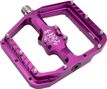 Pair of Burgtec Penthouse Flat MK5 B-Rage Edition Pedals - Purple Rain - Violet