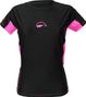 Tee-shirt Monte Cintu 2.0 | Black ultra - Neon pink | W