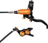 Hope Tech4 EVO TR4 voorrem Zwart / Oranje Standaard slang