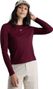 T-shirt randonnée manches longues femme Wander Purple Pourpre
