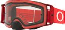 Oakley Front Line MX Red Clear Goggles / Ref: OO7087-79