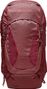 Women's Vaude Asymmetric 48+8L Backpack Red