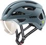 Casco da città Uvex Stride Visor Mips Grigio antracite