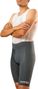 Nimbl Halo Men's Short Cycling Shorts with Straps, Gray