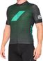 Maglia Exceeda a manica corta 100% Turchese Nero