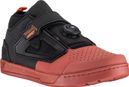 Chaussures Leatt 3.0 Flat Pro Lava Rouge