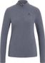 Odlo Maglia 1/2 Zip Roy Grigio Manica Lunga Donna