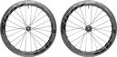 Paar Zipp 454 NSW Tubeless Disc 700c Laufräder | 12x100 - 12x142mm | Centerlock