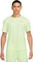 T-Shirt Running Nike Dri-Fit UV Miler Jaune Homme