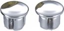 Embouts de guidon chrome VELOX