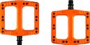 Deity Deftrap Flat Pedals Orange