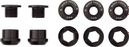 Wolf Tooth Satz Kettenblattschrauben + Muttern (x5) für 1X - M8x.75x5 mm Schwarz