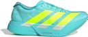 adidas Adizero Adios Pro 4 Running Shoes, Blue/Yellow, Men's