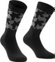 Par de Calcetines Assos Monogram Evo Negros