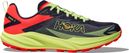 Chaussures Trail Hoka Zinal 3 Noir/Jaune/Rouge Homme