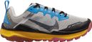 Damen Nike React Wildhorse 8 Trail Running Schuh Schwarz Blau Gelb