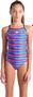 Costume da bagno Arena Racing Stripe Blue per bambina
