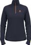 Odlo Women's 1/2 Zip Berra Long Sleeve Jersey Dark Blue