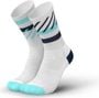 Chaussettes de Running Incylence Disrupts Blanc Bleu