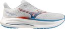 Mizuno Wave Inspire 22 hardloopschoenen Wit/Blauw/Rood voor heren