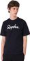 Rapha Cotton Large Logo T-Shirt Black/White