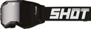 MTB/BMX-Brille Shot Rocket Kinder 2.0 Solid Iridium Glänzend Schwarz