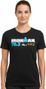 Ironman 70.3 France Black Women's Short Sleeve T-Shirt