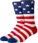 Stance The Fourth St Crew Red Socks