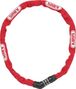 ABUS Cadenas Code Steel-O-Chain 4804C/75 Rouge